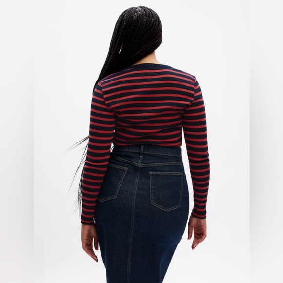 FAVORITE CREWNECK T SHIRT SOFT JERSEY KNIT SIZE L  LONG SLEEVE - Picture 5 of 7